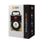 PARLANTE SMALL MOD XQF-XC-011 - ROJO