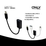 CABLE OTG TIPO C - NEGRO - Imagen 4