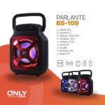 PARLANTE SMALL MOD BS-109 BT - ROJO - Imagen 4