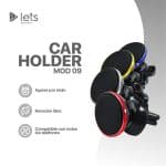 CAR HOLDER MOD 09 - IMAN - ROJO - Imagen 4