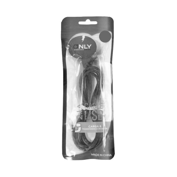 CABLE USB MOD 54 - ELE ONLY - TIPO C - NEGRO