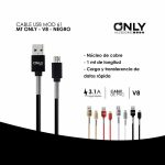CABLE USB MOD 61 - MT ONLY - V8 - NEGRO - Imagen 4