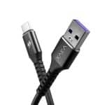 CABLE USB MOD94 WOLVERINE - XAEA - V8 - 4.4 AMP - NEGRO - Imagen 2