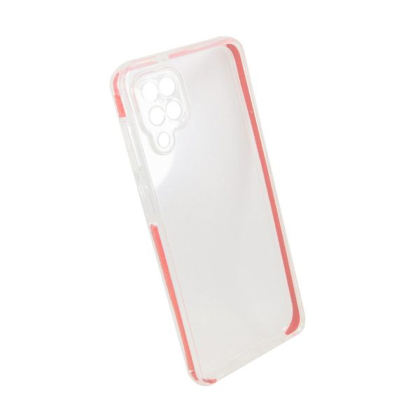 TPU ACRILICO TRANSP. MOD 157 - SAM A52S - ROSA