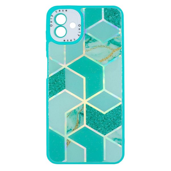 TPU MOD515 GLOSSY ART - SAM A54 - ONLY - GREEN