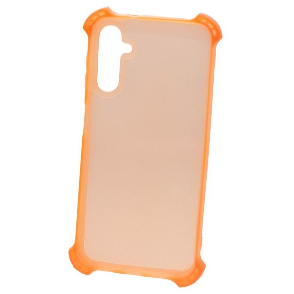 TPU MOD552 TRANSPARENTE ANTISHOCK - SAM A24 - PN - NARANJA