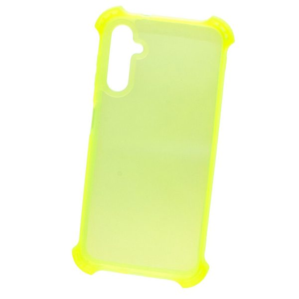 TPU MOD552 TRANSPARENTE ANTISHOCK - SAM A24 - PN - AMARILLO