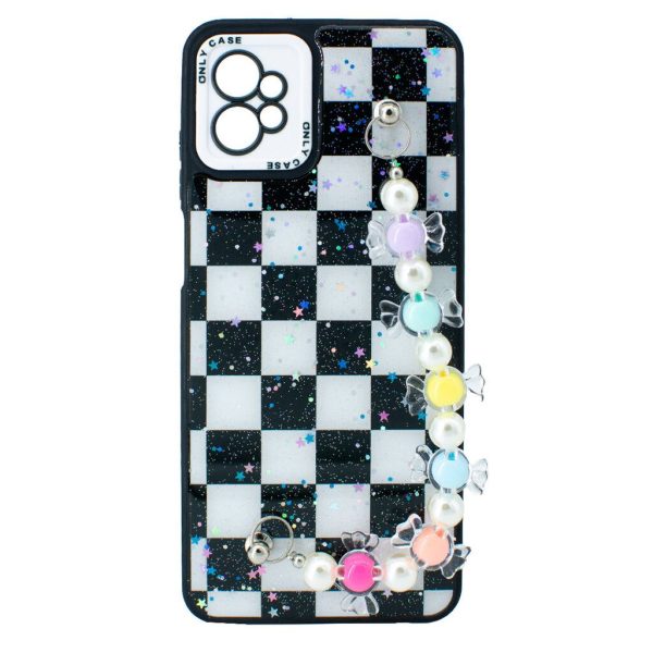 TPU MOD522 GLITTER CHAINS - SAM A24 - ONLY - CUADROS