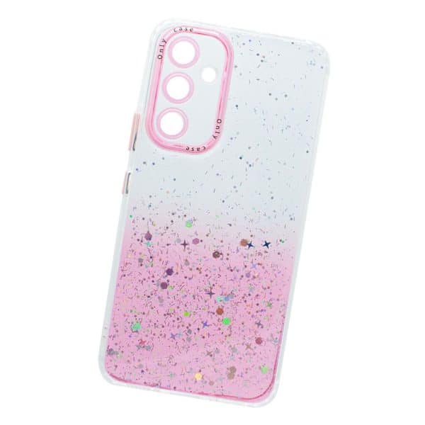 TPU MOD513 GLITTER SPLASH - SAM A34 - ONLY - PINK