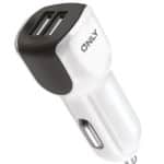 ADAPTADOR-CARGADOR 12V BOOSTER MODS-503 - 2 USB - ONLY - BLANCO