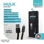 CABLE USB MODX-088 HULK V8 - XAEA - VERDE - Imagen 4