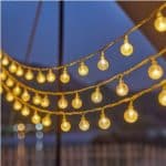 GUIRNALDA NAVIDEÑA BURBUJAS 6M/40 LUCES/PILAS MODV-001H - VARIOS - LUZ CALIDA