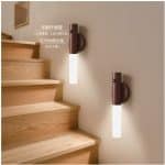 LAMPARA DE PARED ANTORCHA MAGNETICA MODV-001D - VARIOS - MADERA OSCURO - Imagen 2