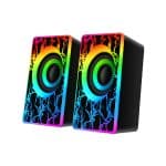 PARLANTE PC DOBLE 3'' MODX-104 - NEGRO - Imagen 2