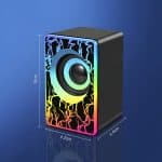 PARLANTE PC DOBLE 3'' MODX-104 - NEGRO - Imagen 3