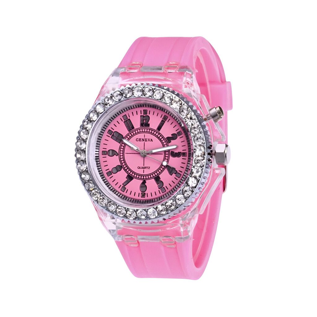 RELOJ GENOVA Z166 LIGTH MODS-770 - ST - ROSA RELOJ GENOVA Z166 LIGTH MODS-770 - ST - ROSA - Imagen 1