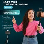 SOPORTE + TRIPODE EXTENSIBLE PARA CELULAR STARK- MODO-026 - ST - NEGRO - Imagen 3