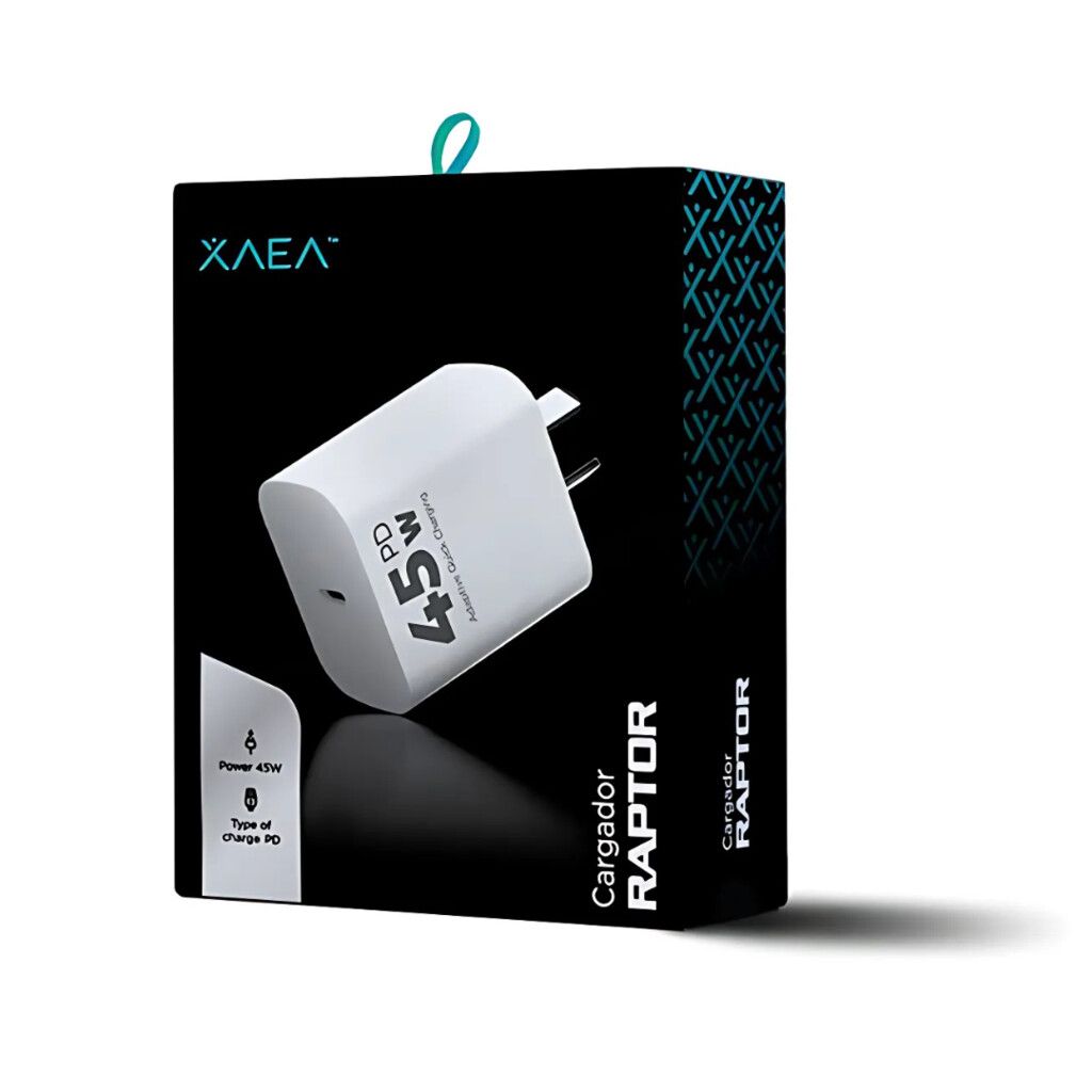 ADAPTADOR-CARGADOR 220V MODX-507 RAPTOR - 5,1A - 45W - 1TC + PD - XAEA - BLANCO ADAPTADOR-CARGADOR 220V MODX-507 RAPTOR - 5,1A - 45W - 1TC + PD - XAEA - BLANCO - Imagen 1