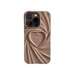 TPU MOD605 TEXTURA CORAZON - IPH 15 PRO - XAEA - MARRON