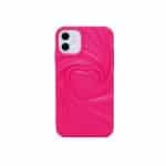 TPU MOD605 TEXTURA CORAZON - IPH 15 - XAEA - ROSA PASTEL