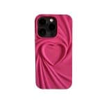 TPU MOD605 TEXTURA CORAZON - IPH 15 - XAEA - ROSA