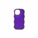 TPU MOD604 ONDULADO TRANSPARENTE - SAM S25 PLUS - XAEA - VIOLETA - Imagen 2