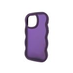 TPU MOD604 ONDULADO TRANSPARENTE - IPH 16 PRO - XAEA - VIOLETA