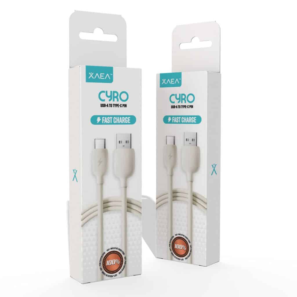 CABLE USB TIPO C CYRO MODX-099 - XAEA - BLANCO CABLE USB TIPO C CYRO MODX-099 - XAEA - BLANCO - Imagen 1