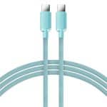 CABLE TIPO C - TIPO C MODX-097 - ATHENEA - XAEA - CELESTE - Imagen 2