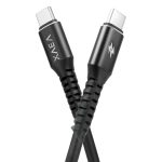 CABLE WOLVERINE TIPO C A TIPO C MODX-008R - XAEA - NEGRO - Imagen 3