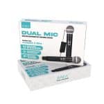MICROFONO DOBLE INALAMBRICO MODX-065 - XAEA - NEGRO