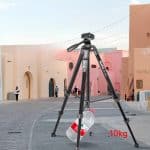 TRIPODE EXTENSIBLE 1,50mtr CON CABEZAL MOVIL MODX-061 - NEGRO - Imagen 5