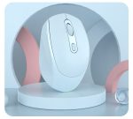 MOUSE INALAMBRICO + BT RECARGABLE MODX-00DV - XAEA - CELESTE - Imagen 3