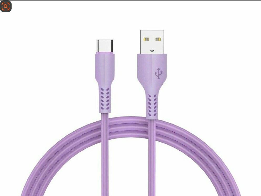 CABLE USB TIPO C MODV-00CF - VARIOS - VIOLETA CABLE USB TIPO C MODV-00CF - VARIOS - VIOLETA - Imagen 1