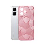 TPU MOD608 TEXTURA ROMBO - SAM A17 - YEXA - ROSA
