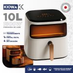 FREIDORA DE AIRE 1800W 10L MODK-005A - KIOWA - BLANCO - Imagen 4