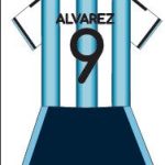 LLAVERO ACRILICO ALVAREZ-BANDERA MODV-00F0 - VARIOS - CELESTE