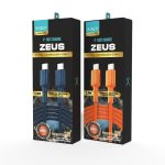 CABLE ZEUS TIPO C-C EDICION ESPECIAL MODX-00F2 - XAEA - NARANJA - Imagen 2