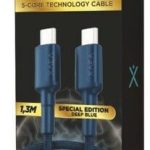 CABLE ZEUS TIPO C-C EDICION ESPECIAL MODX-00F2 - XAEA - DEEP BLUE