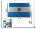 BANDERIN ARGENTINA PARA AUTOS 30 X 45 MODV-00EU - VARIOS - CELESTE - Imagen 2
