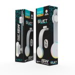 CARGADOR INALAMBRICO/HOLDER MAGNETICO SILUET-HT555 MODX-000J - NEGRO