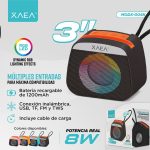 PARLANTE 3''  MODX-004K - XAEA - NEGRO - Imagen 5