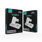 ESTACION DE CARGA INALAMBRICA 3 EN 1 ZENTRA-HT514 MODX-000H - NEGRO