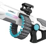 AMETRALLADORA AUTOMATICA LANZA DARDOS MODZ-00HF - ZUMO - BLANCO