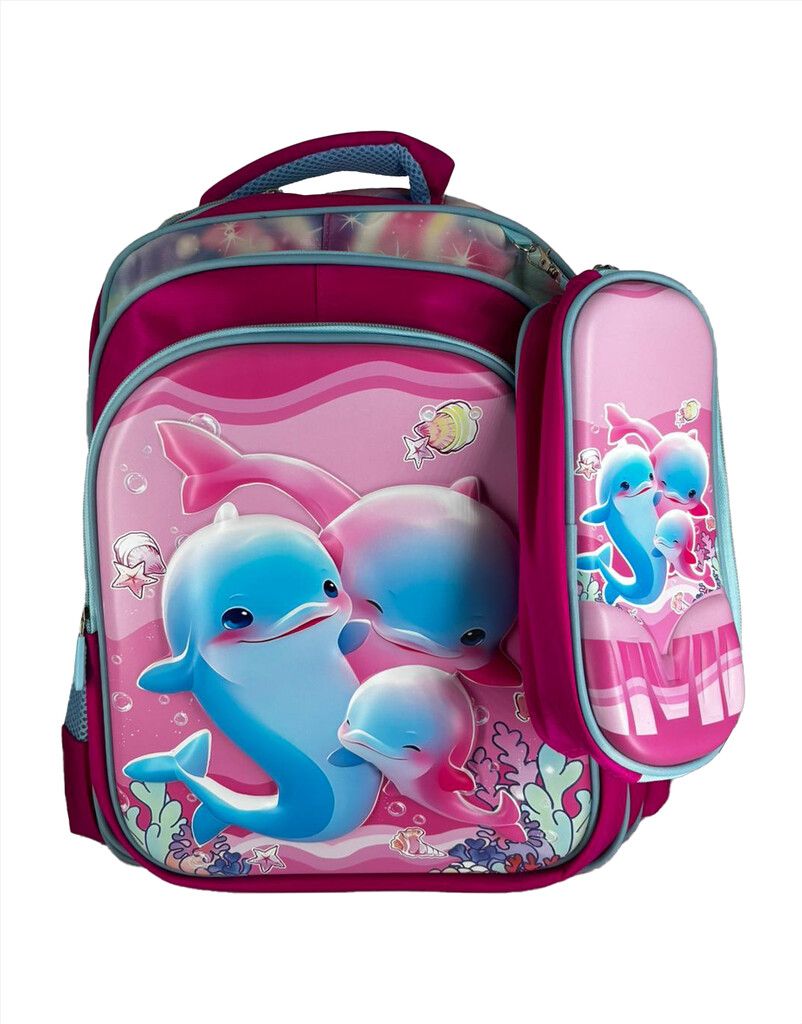 MOCHILA SET INFANTIL MODV-00BS - VARIOS - DELFINES MOCHILA SET INFANTIL MODV-00BS - VARIOS - DELFINES - Imagen 1