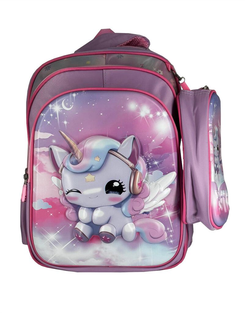 MOCHILA SET INFANTIL MODV-00BS - VARIOS - UNICORNIO MOCHILA SET INFANTIL MODV-00BS - VARIOS - UNICORNIO - Imagen 1