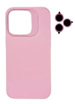 TPU MOD603 SILICONA LENS - IPH 14 PRO - XAEA - ROSA