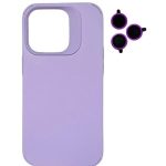 TPU MOD603 SILICONA LENS - IPH 14 PRO - XAEA - VIOLETA