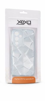 TPU MOD608 TEXTURA ROMBO - SAM A17 - YEXA - TRANSPARENTE - Imagen 3