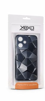 TPU MOD608 TEXTURA ROMBO - SAM A17 - YEXA - NEGRO - Imagen 3